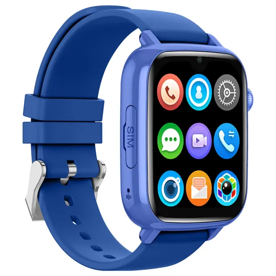 2024 New Launched LTE IP67 Waterproof Kids GPS Smart Watch with Voice and Video Call for Real Time Communication D49C