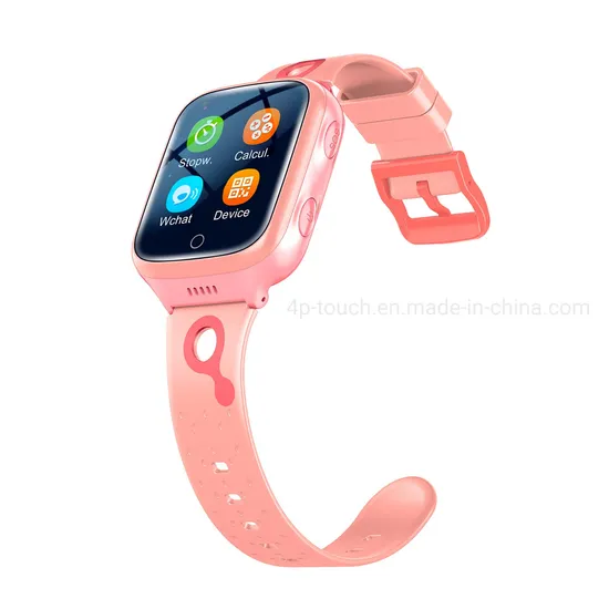 2024 New launched promotion waterproof video call 4G safety Kids GPS Watch Tracker with safety zone D35