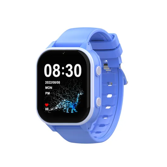 2024 new 4G waterproof IP67 video call VoLTE kids safety remote monitor GPS tracking Smart watch with edgeless screen D47