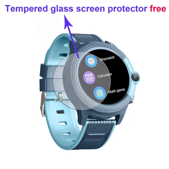 2024 new trendy design 4G LTE Child Kids school students Smart Watch tracker GPS with free video call D42E