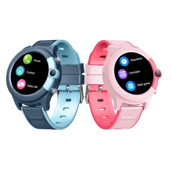 2024 new trendy design 4G LTE Child Kids school students Smart Watch tracker GPS with free video call D42E