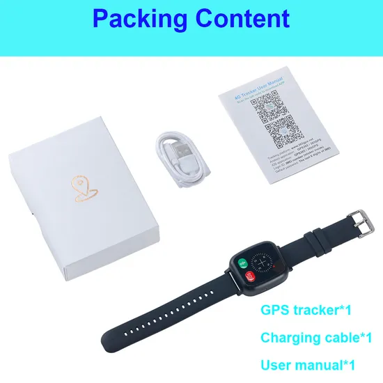 4G LTE IP67 Waterproof SOS body temperature Senior tracker Smart GPS Tracking Device with Heart Rate Y6U