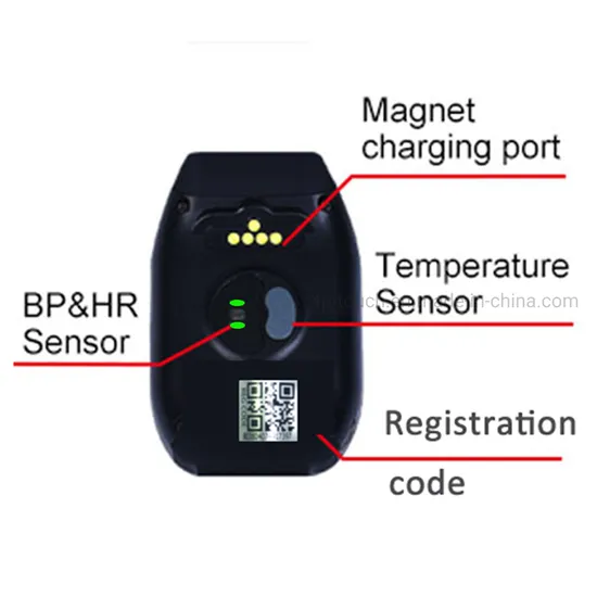 Best 4G IP67 Waterproof Thermometer Senior healthcare Smart tracker GPS Tracking bracelet with Fall Down Alarm removal detection HR BP Y6T