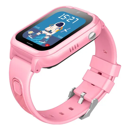 Best quality new design 4G video call Media GPS Safety Kids Smart Watch GPS Tracker with motor for vibration mode D52