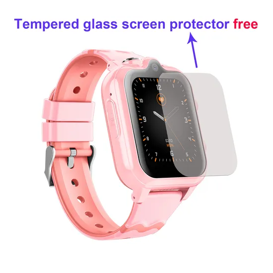 China Factory 4G IP67 Waterproof 1.69′′ IPS edgeless screen Personal Watch Tracker GPS with Video Call Voice Record VCR for Security Monitor D49