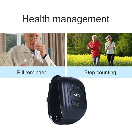 China Manufacture 4G Real Time Google Map Tracking Elderly GPS Bracelet Tracker with Removal Alert Heart Rate Blood Pressure Y6T