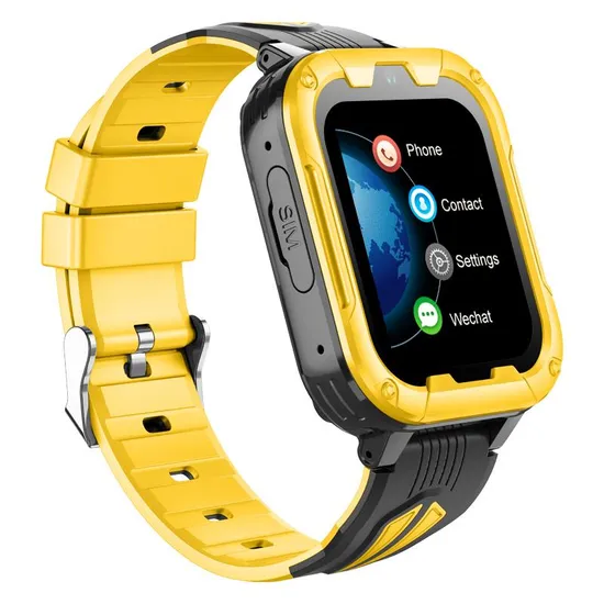 China manufacturer 4G LTE video call Water resistance slim design intelligent mobile phone GPS Watch Tracker with Wifi connectivity D49U