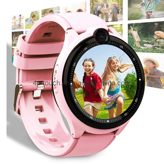 China manufacturer IP67 Waterproof 4G round Safety SOS Tracking GPS Kids Smart Watch with Video Call Real Time googlemap monitoring D48U