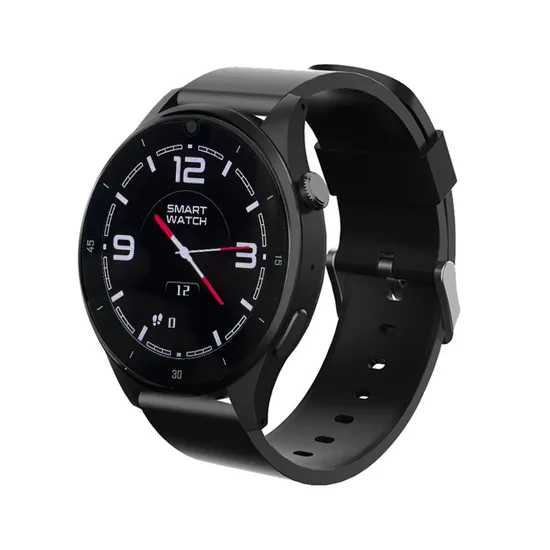 China manufacturer round screen 4G LTE IP67 waterproof adults fitness GPS Watch tracker with fall down detection D48