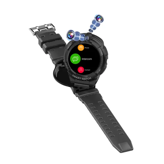 Factory Direct Supply 4G IP67 waterproof Safety Kid Parental control GPS Watch with rotating dual camera listen-in features SOS call for avoid abducting