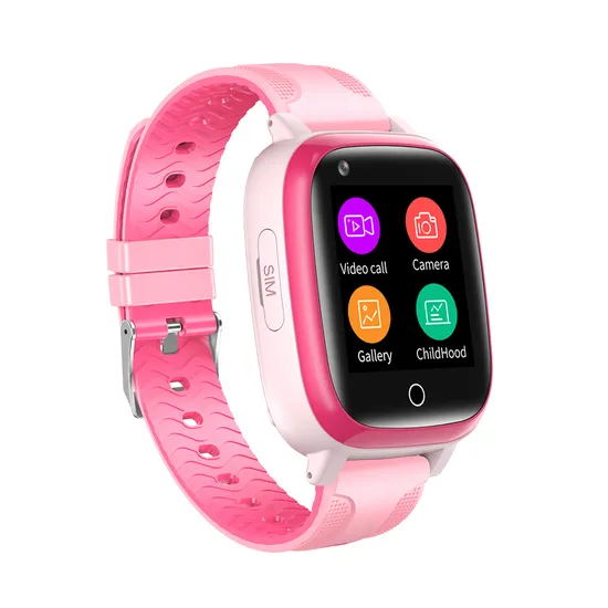 Fashion Design 4G IP67 Waterproof Girl boy unsex GPS Watch with Whatsapp Facebook Tiktok for Daily Communication D4LK