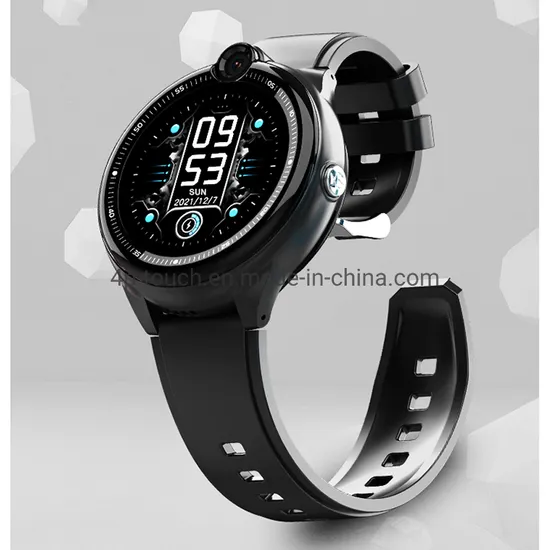 Fashion LTE IP67 Waterproof Round Screen SOS Precise GPS WiFi Tracking Smart Watch GPS Tracker with Geo-fence D48U