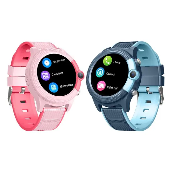 Fashion design 4G Waterproof IP67 Mobile GPS clock Smart Watch with video call for personal safety D42E