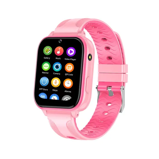 High quality large screen waterproof IP67 accurate 4G Android 8.1 Kids Child GPS Watch Tracker with video call Y48F