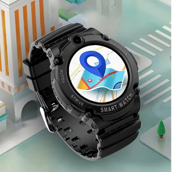 Hot sale OEM 4G IP67 waterproof Personal Wearable Watch Kids GPS Tracking Device with Block unknown numbers Video call