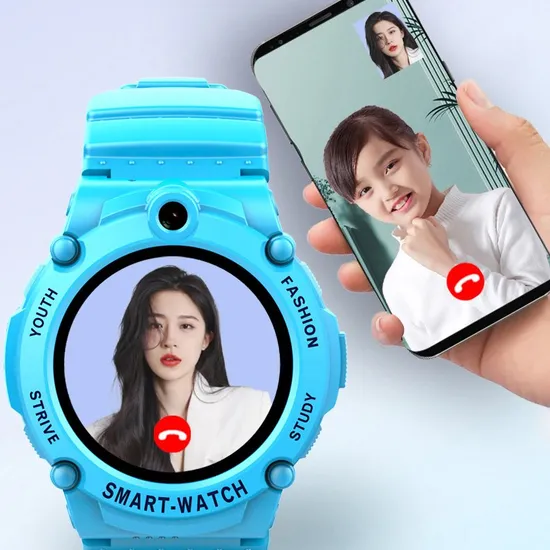 Hot sale OEM 4G IP67 waterproof Personal Wearable Watch Kids GPS Tracking Device with Block unknown numbers Video call