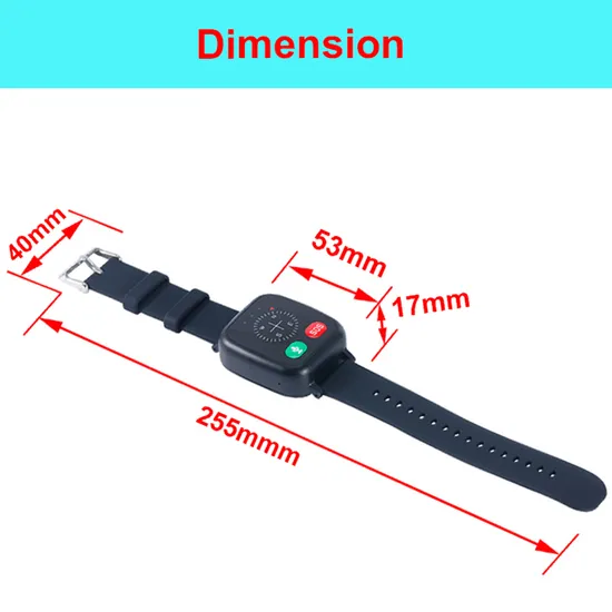 Hot selling 4G IP67 waterproof accurate elderly SOS emergency GPS watch with remote monitoring Y6U