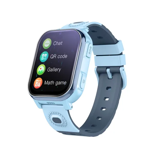 Large screen hot sale kids 4G waterproof Children smart watch gps tracker watch for school safety Boys girls