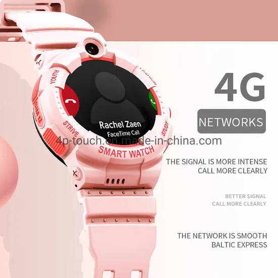 Latest High Quality 4G LTE IP67 Waterproof HD Camera round screen Safety Hidden GPS Tracker Kids SOS Smart Watch D48P