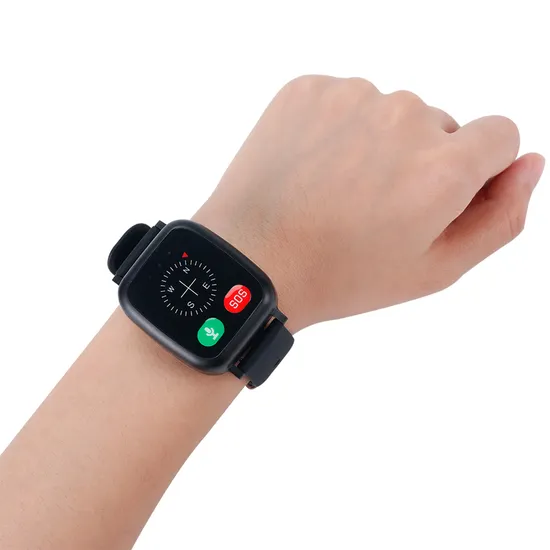 New Arrival 4G LTE IP67 Waterproof Senior Tracker Bracelet GPS with Body Temperature Heart Rate Y6U