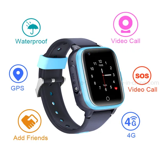 New Developed IP67 Waterproof 4G Security Smart Kids GPS Tracker Watch Mobile Phone for Child with Video Call D31