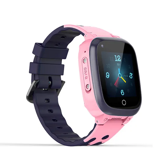 New LTE IP67 Waterproof Personal SOS Call Kids Body Temperature GPS Watch Tracker with HD Camera for Remote Snapshot D51