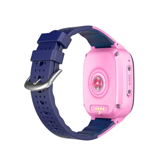 New LTE IP67 Waterproof Personal SOS Call Kids Body Temperature GPS Watch Tracker with HD Camera for Remote Snapshot D51