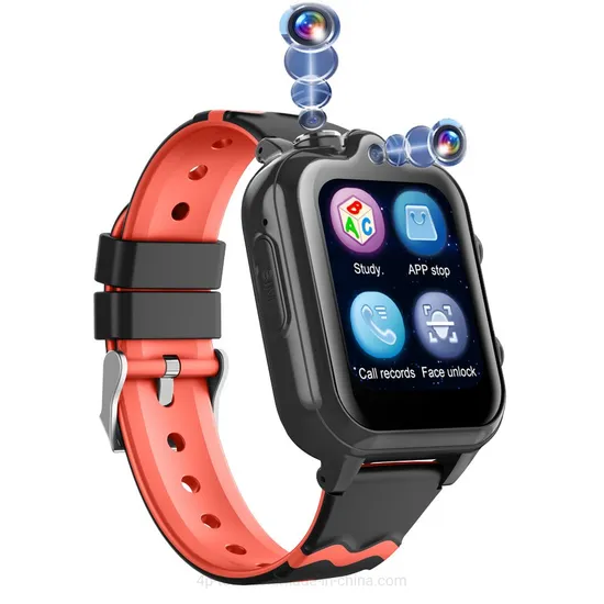 New Launch Quality 4G LTE IP67 waterproof Kids GPS Security Watch with Video Player Video Call Voice Record for SOS Emergency help D49