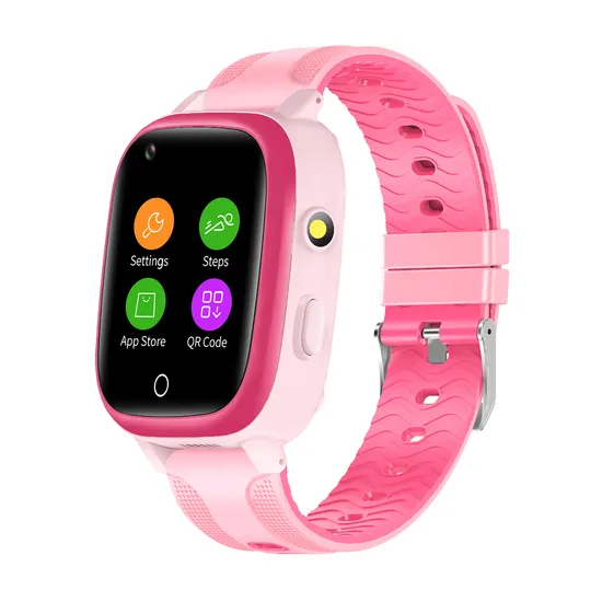 New Model 4G IP67 Waterproof Girl Boy Personal Security GPS Watch with Whatsapp Facebook Line Tiktok Youtbue D4LK