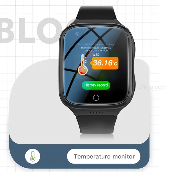 New design LTE IP67 water resistance Security Alzheimer′s patients Smartwatch GPS with fall down alarm and Heart rate blood pressure SPO2 D44