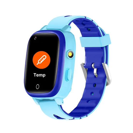 New launched China factory 4G IP67 Waterproof Colorful touch screen senior healthcare Elderly Tracker Smart Watch GPS Clock with video call D4L