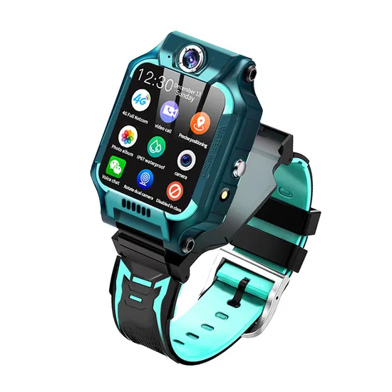 New launched China factory rotation 4G Waterproof IP67 Android GPS Tracker Watch with Whatsapp Video call D40P