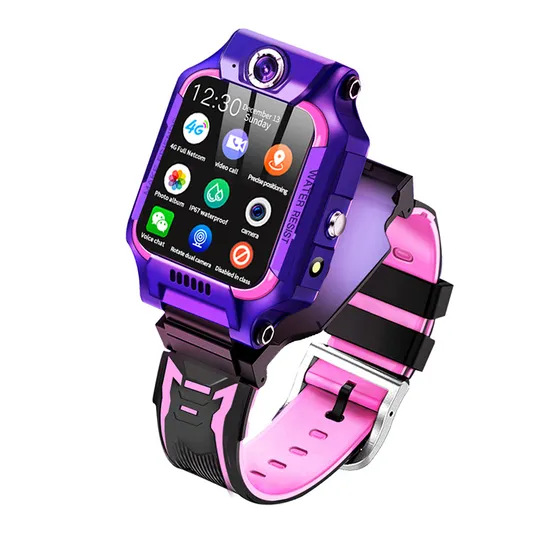 New launched China factory rotation 4G Waterproof IP67 Android GPS Tracker Watch with Whatsapp Video call D40P