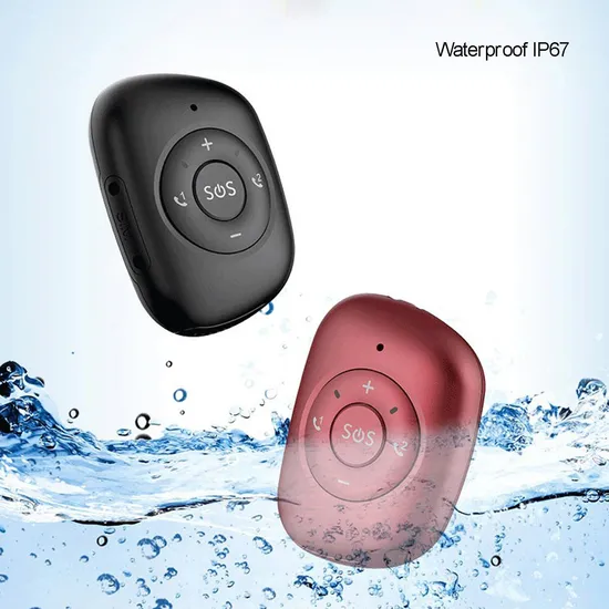 2024 new developed 4G elderly GPS tracking pendant with IP67 waterproof free App fall down detection Y41C