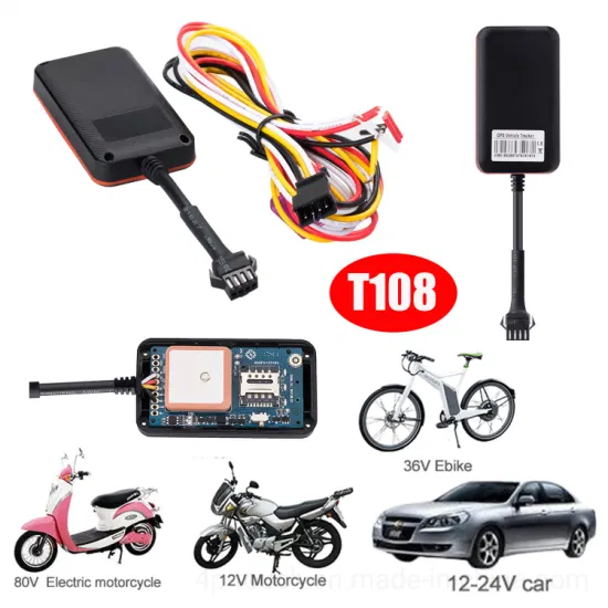 2G GSM Waterproof Car Tracker GPS Vehicle Tracking Device with Fuel Tank Capacity Detection T108