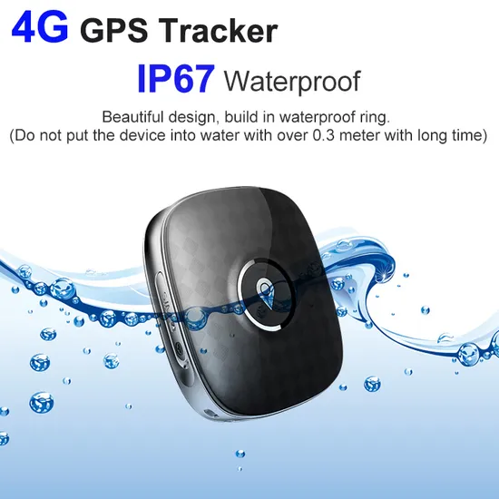 4G Anti-lost IP67 waterproof Dogs GPS Tracker with History Tracking Voice monitor for cats pets Safety Monitoring PM04C