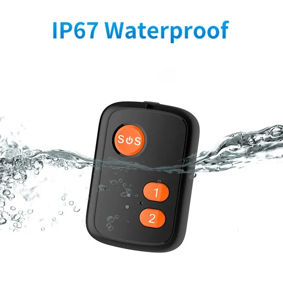 4G LTE IP67 waterproof Slim design accuracy personal security GPS Tracker gadget with fall down alert Y41E