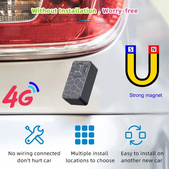 4G Waterproof Long lasting magnetic GPS tracker for car container assets with real time anti-theft GPS magnet tracking device Y14