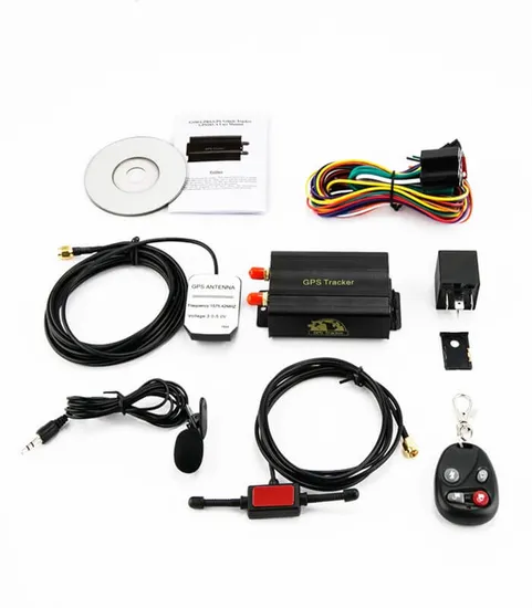 Anti-theft 2G GSM SIM Card Motor Mini Vehicle GPS Tracker for Fleet Management With Remote Control T103B