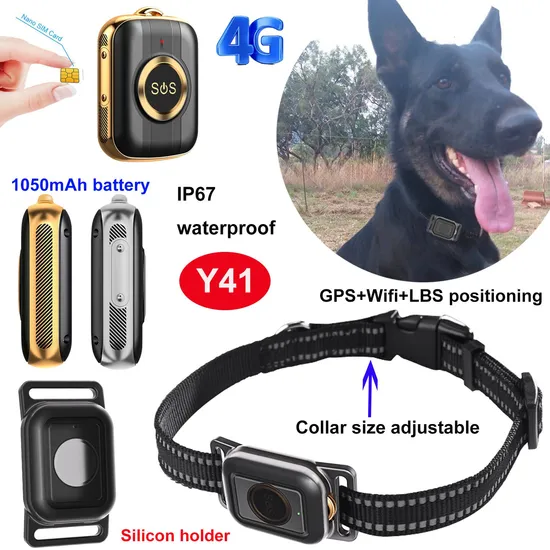 China Factory IP67 Waterproof 4G LTE Mini Portable Smart tracking locator GPS Tracker with Geo-fence Y41