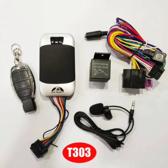 China Factory Motorcycle E-Bike 2G GSM Waterproof Car Tracker GPS with Remote ACC Engine Cut off T303