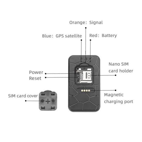 China factory waterproof 4G Long time working easy to install magnetic car GPS tracking device for vehicle/container/automobile Y13