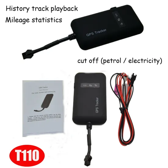 China manufacturer 2G Automotive bike Motorcycle safety Mini Vehicle GPS Tracker for Car with remote Cut off engine T110