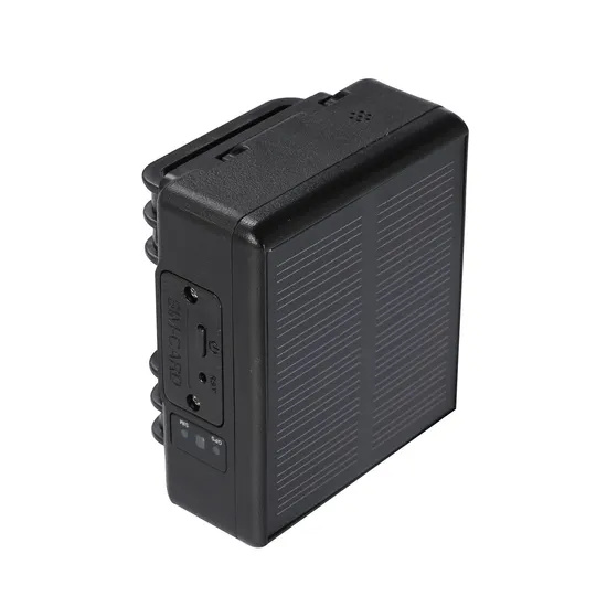 China manufacturer LTE IP67 Waterproof Anti theft Cow Sheep Container GPS Tracker with Solar Panel Power Supply V24