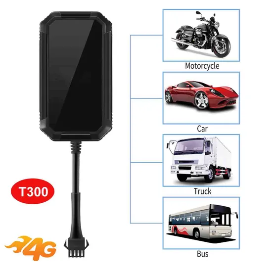 China manufacturer Motorcycle 4G SIM Card security Real Time google map Vehicle Car GPS Tracker T300