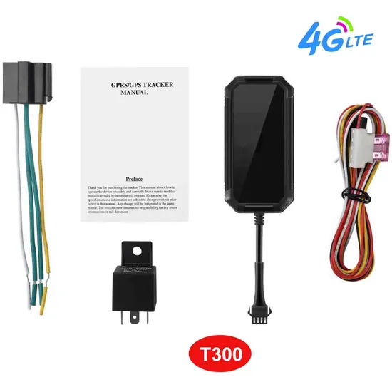 Factory 4G LTE Automotive Mini Vehicle Car tracker GPS Tracking device with Live google map Tracking T300