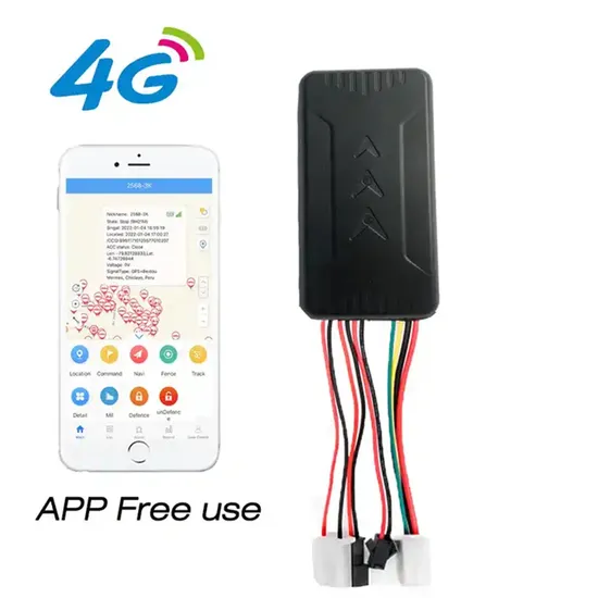 Factory 4G LTE Waterproof SOS Alarm Automotive Mini Vehicle Car tracker GPS Tracking device with Live map tracking T200