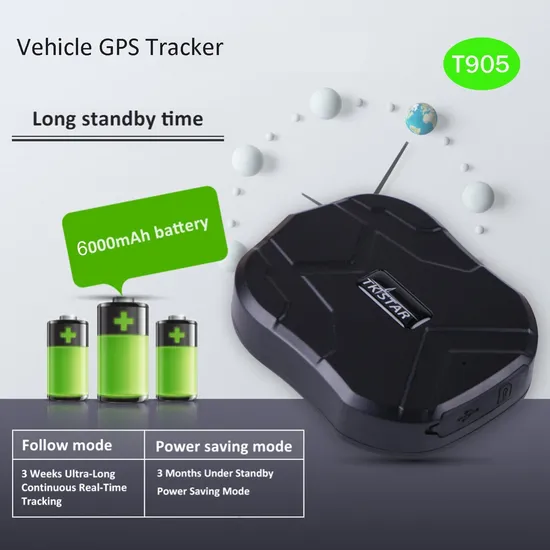 Factory Supplier 2G Free APP Real Time Google Map Tracking Magnetic Vehicle GPS Tracker with SOS Alarm T905