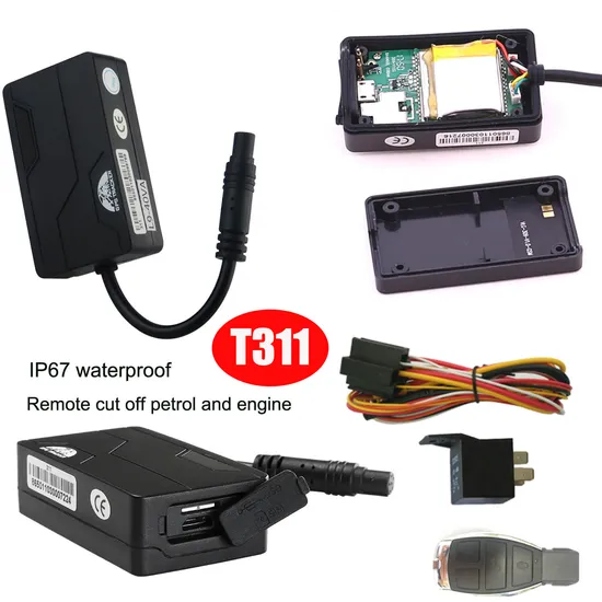 Hot selling 2G Mini Size Vehicle tracking device GPS Tracker with ACC Alarm remote cut off engine T311