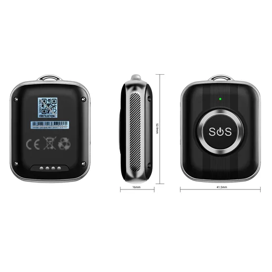 New 4G LTE IP67 Waterproof Portable Wearable Mini GPS Tracker with fall down detection for Safety Monitoring Y41